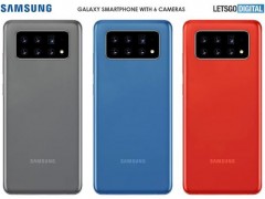 升級版防爆盾，三星橫排6攝手機相機系統專利曝光